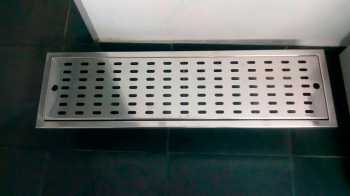 Distribuidor de grelha para piso em barra chata - 1